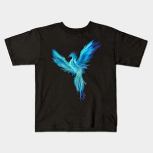 Blue phoenix Kids T-Shirt